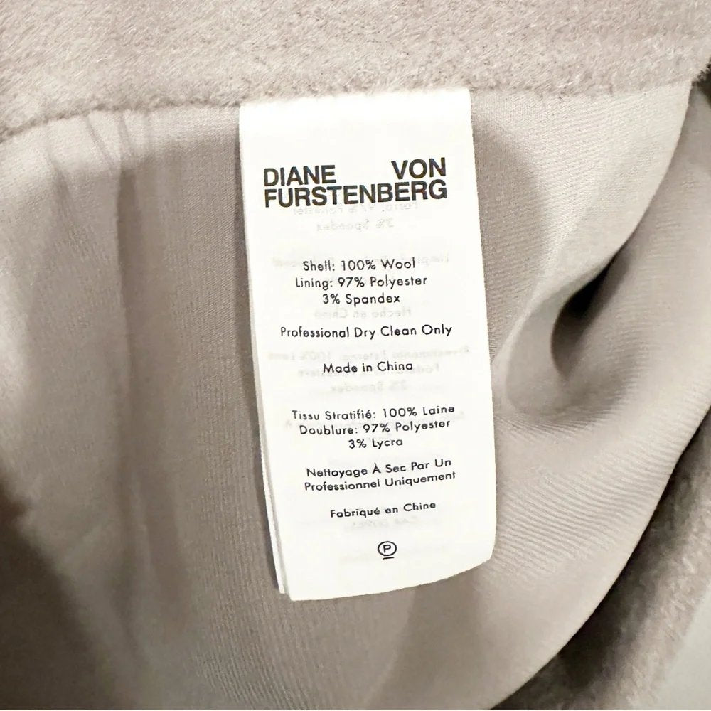 Gray Nene Wool Trench Coat - XS