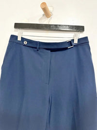 Slim Tailored Trouser in Navy - 3/US 8