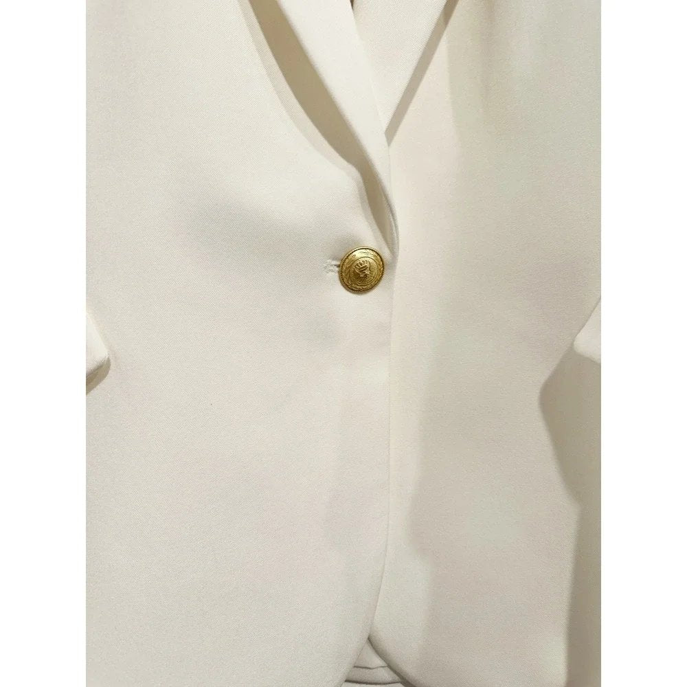 Chamberlain Blazer in White - 8