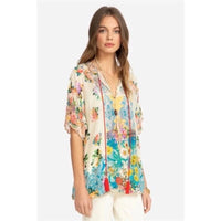 Kibo Floral Tunic Top - Small