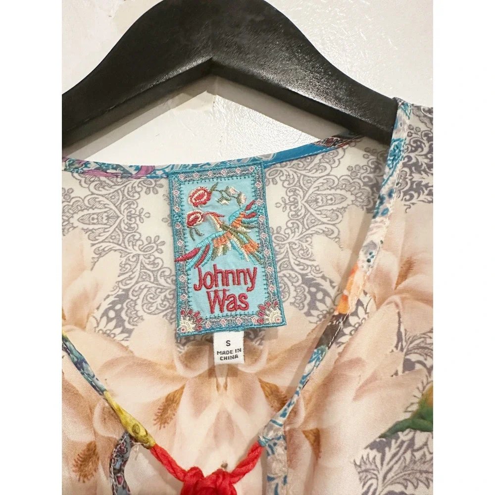 Kibo Floral Tunic Top - Small