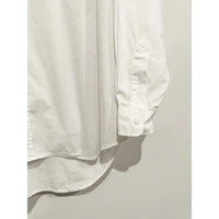 Shirley Oversized Button Up Shirt in White - Small
