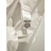 Shirley Oversized Button Up Shirt in White - Small