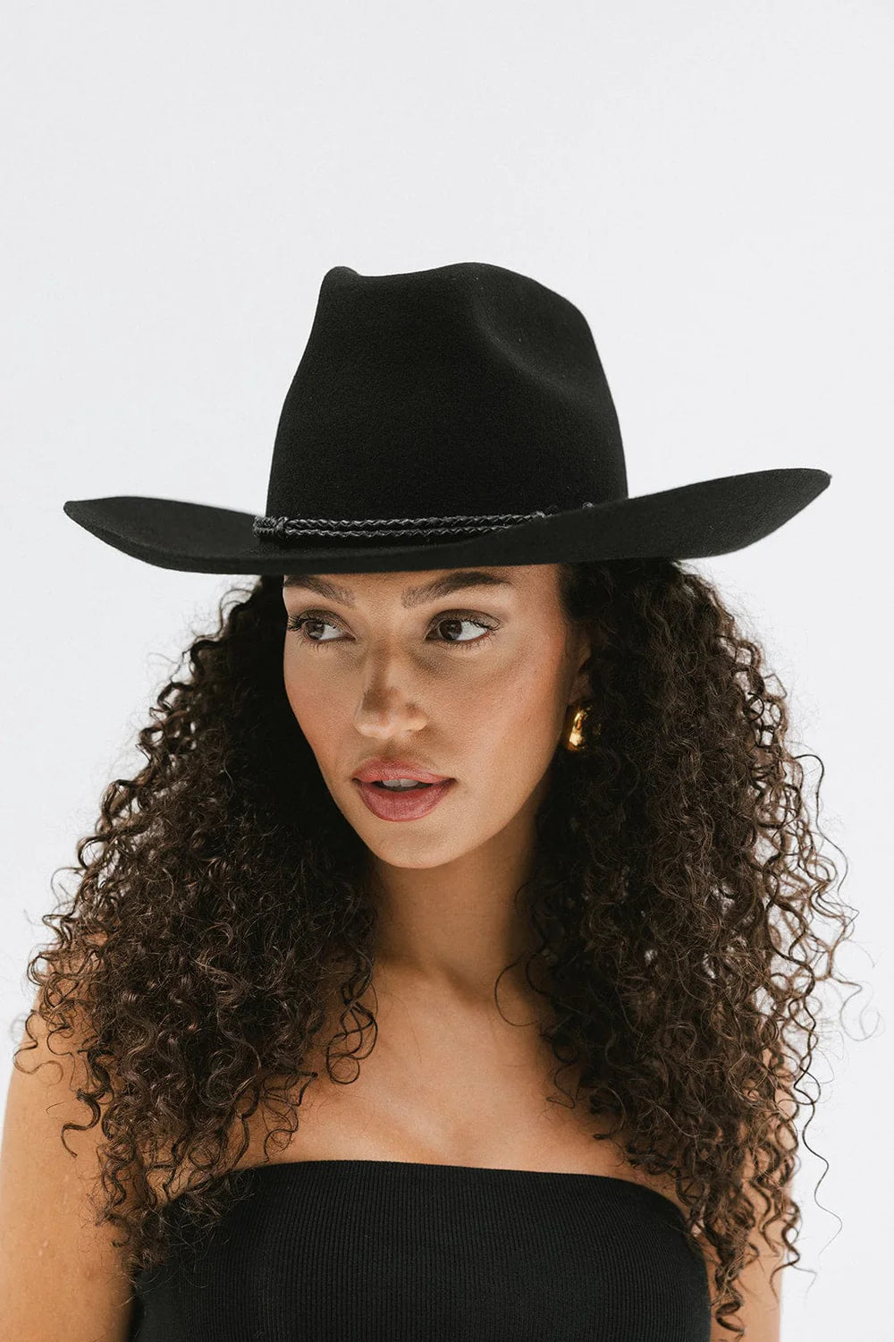 Lane Cowboy Hat in Black