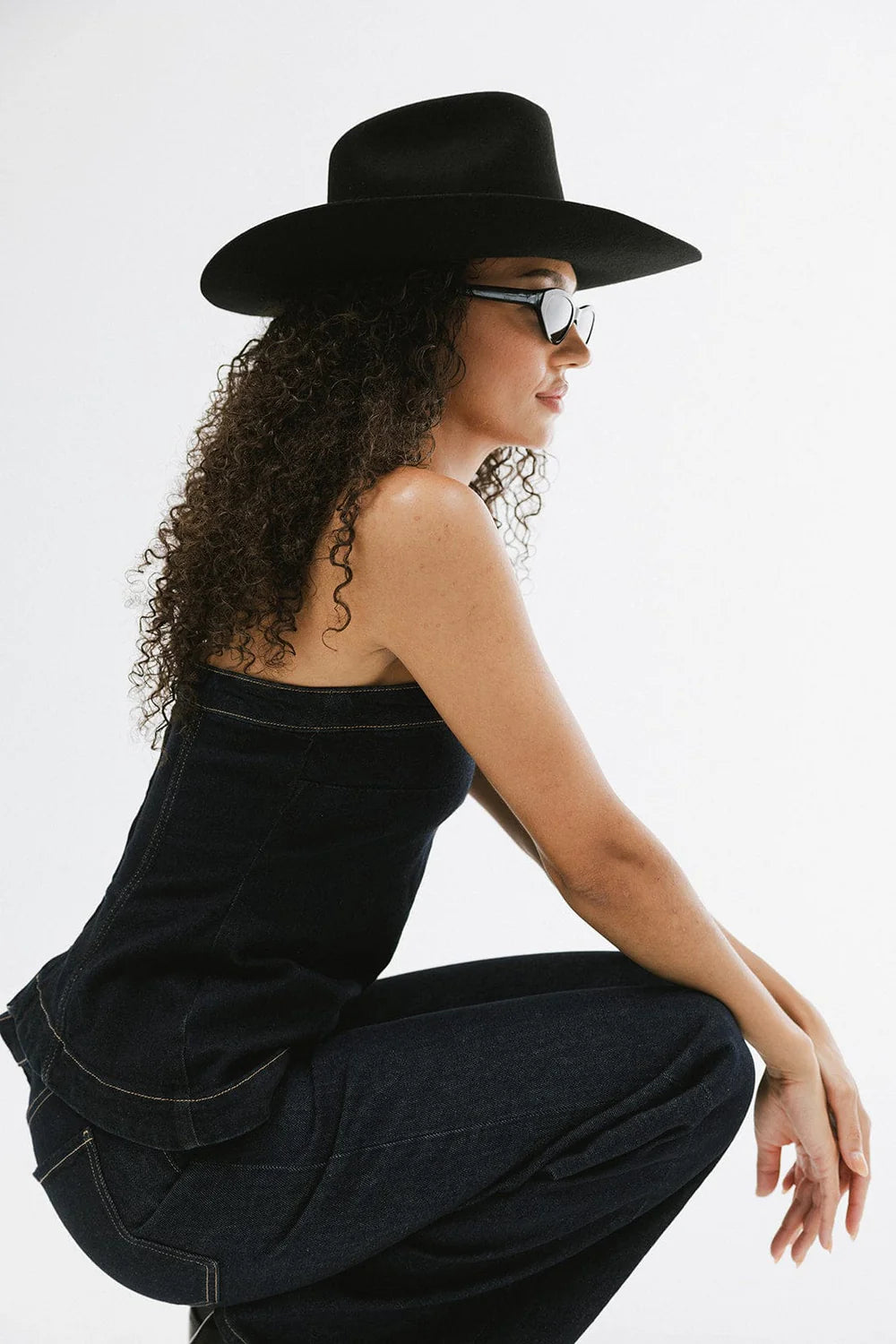 Lane Cowboy Hat in Black
