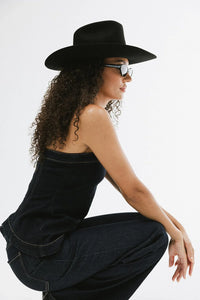 Lane Cowboy Hat in Black