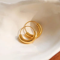 Mackenzie U-Shape Hoop Earring