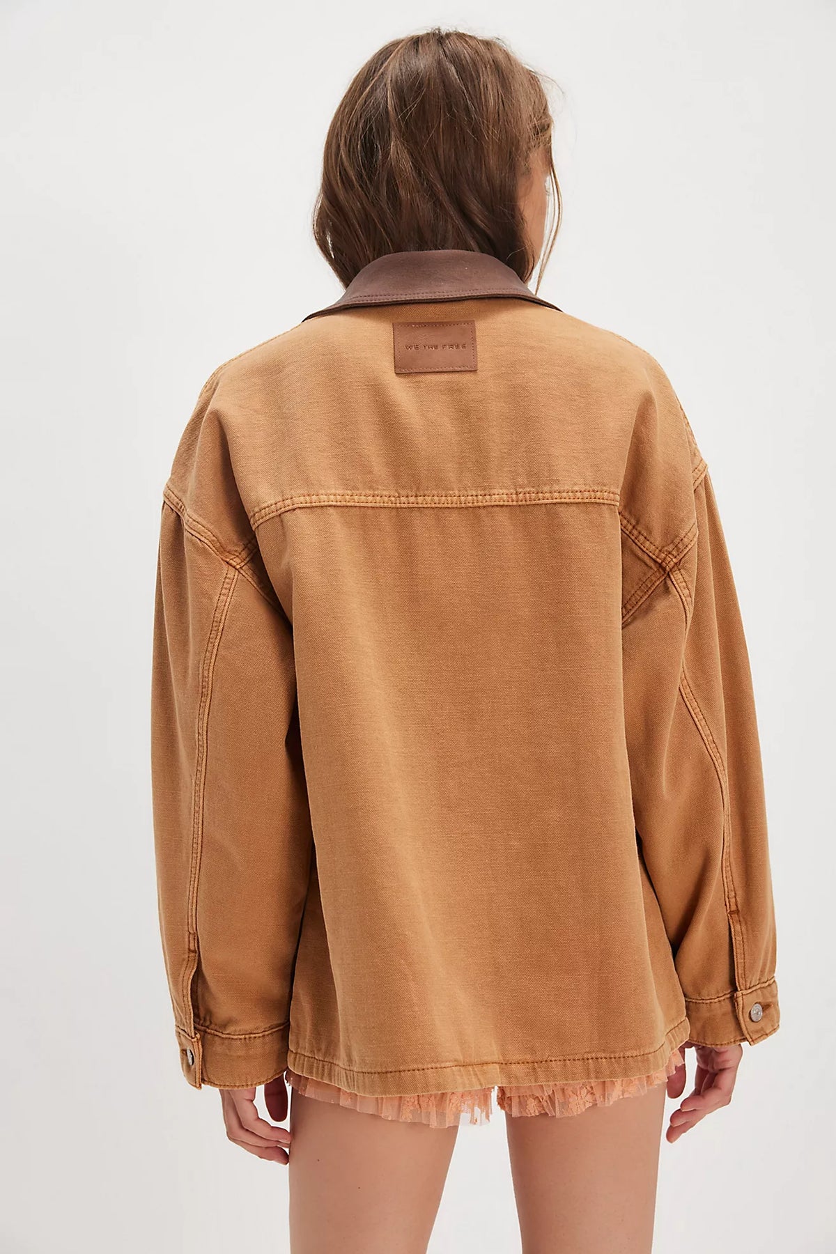 Lemon Denim Jacket in Meercat