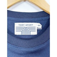 Navy and Red Short Sleeve Top - Small