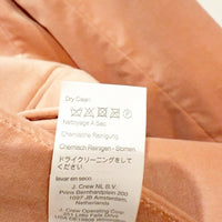 Willa Blazer in Tipped Stretch Velvet in Pink Clay