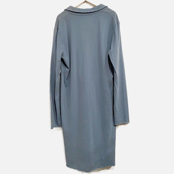 Nicole Henley Dress in Jean