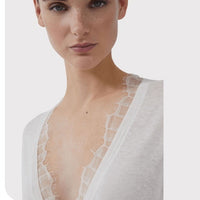 Jayden Sweater in White