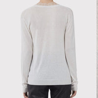 Jayden Sweater in White