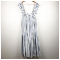 Ossetia Tiers Dress in Seaside Stripe - 6