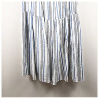 Ossetia Tiers Dress in Seaside Stripe - 6