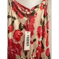 Nyla Pink Rose Cowl Slip Dress - 2