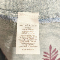Jenny Mae Denim Embroidered Midi Dress Size PS