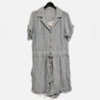 Izzy Romper in Sailing Stripe Size XL