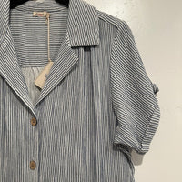 Izzy Romper in Sailing Stripe Size XL