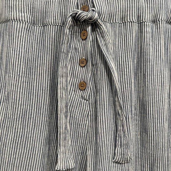 Izzy Romper in Sailing Stripe Size XL