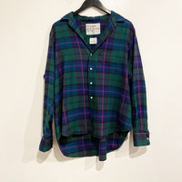 Eileen Relaxed Button Up Shirt Size Large