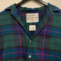 Eileen Relaxed Button Up Shirt Size Large