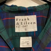 Eileen Relaxed Button Up Shirt Size Large