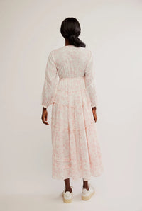 Pappiet Midi Dress in Femme Combo - Large