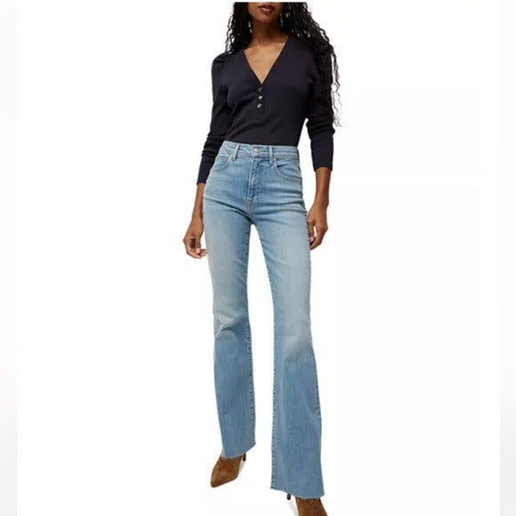 Cameron High Rise Bootcut Jeans in Nova