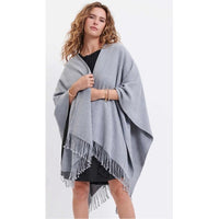 Classic Travel Wrap in Fog