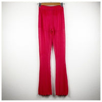 NWT Pink Pleated Flares Size Small