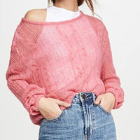 Angel Soft Pullover in Bubblegum Pink‎