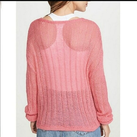 Angel Soft Pullover in Bubblegum Pink‎
