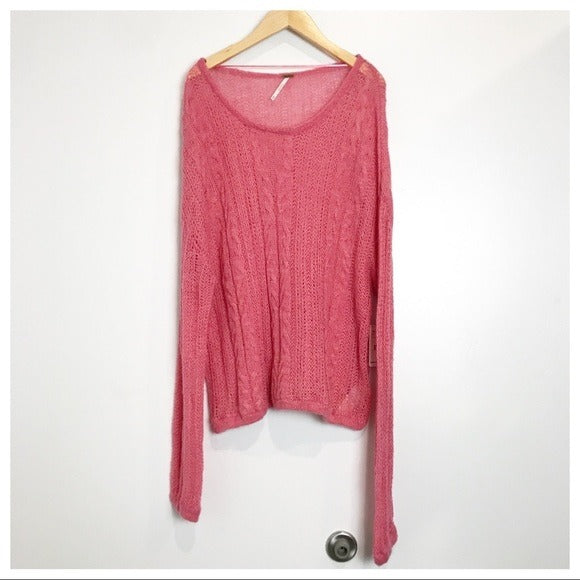 Angel Soft Pullover in Bubblegum Pink‎