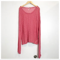 Angel Soft Pullover in Bubblegum Pink‎