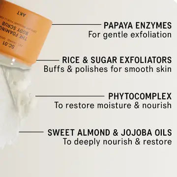 The Foaming Body Scrub Sc.01 Orange Grove