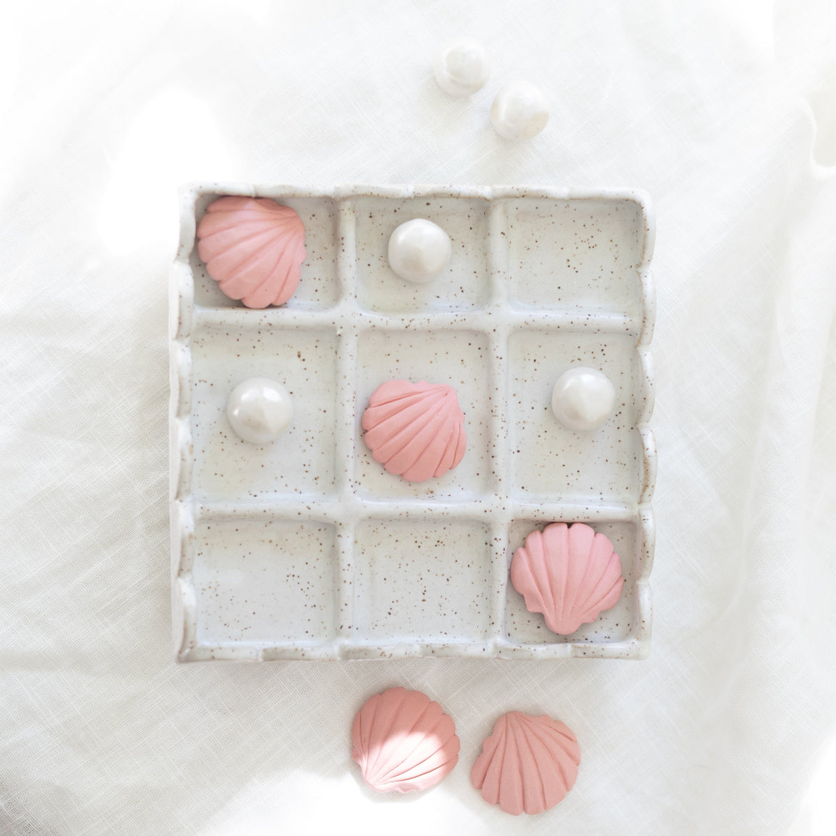 Sea Shell Tic Tac Toe