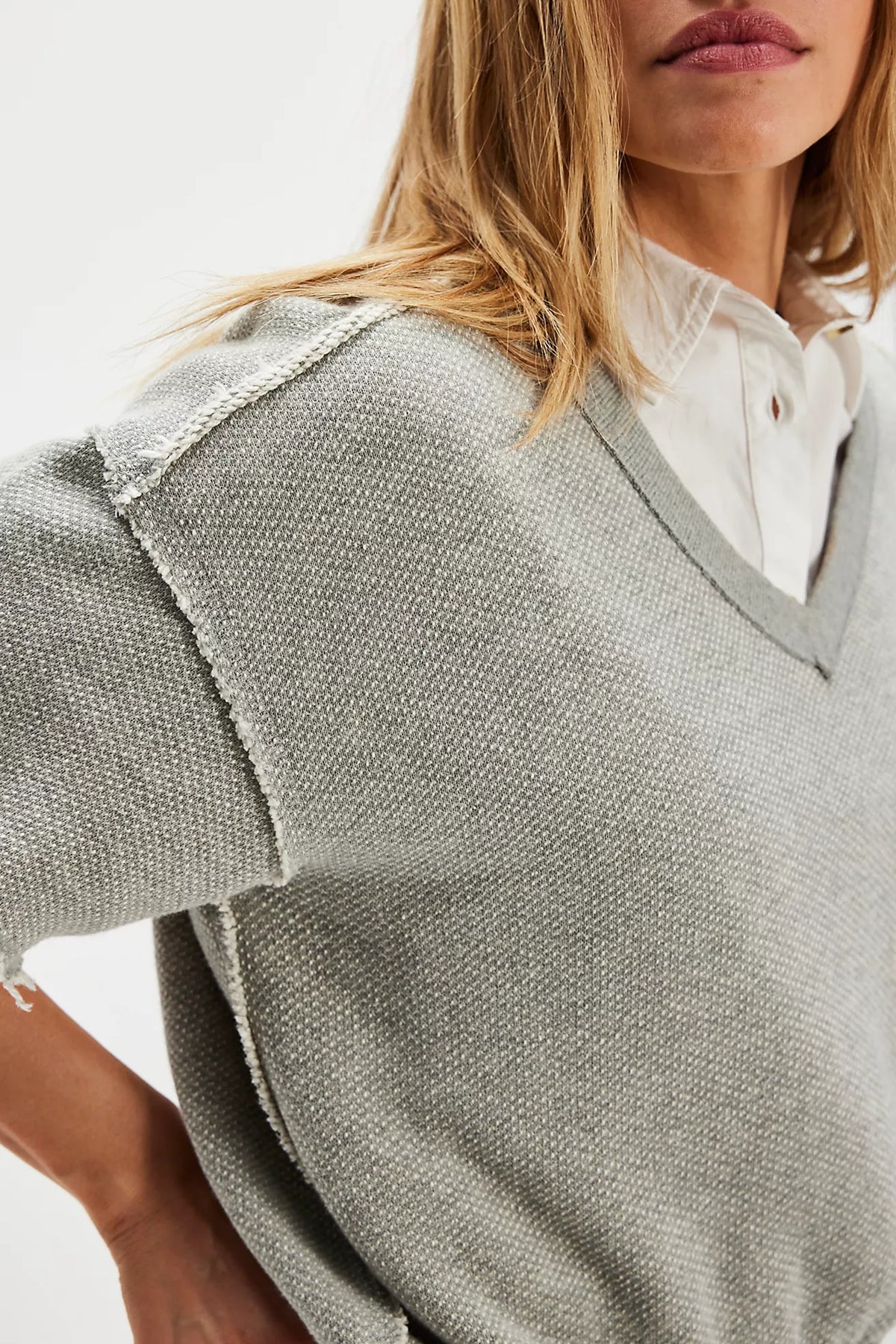 We The Free So Easy Sweatshirt in Heather Gray