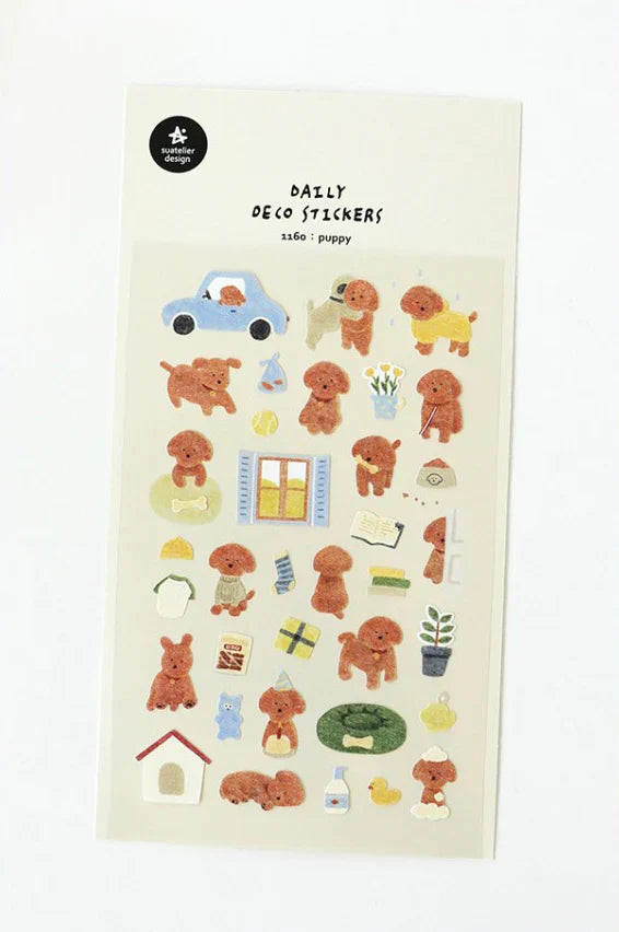 Little Puppy Sticker Sheet