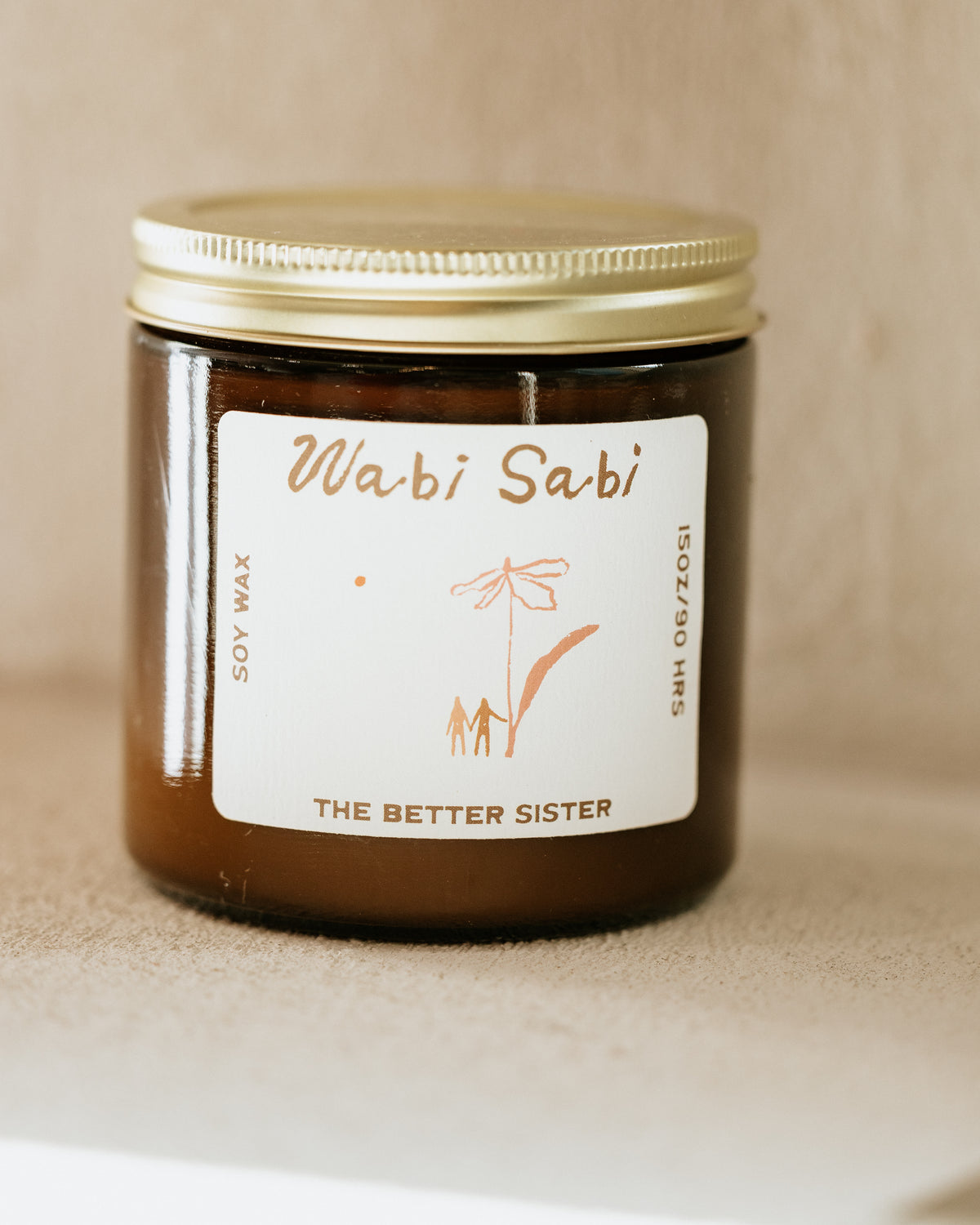 Wabi Sabi Sister Candle