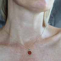 Mare Necklace - Red Jasper
