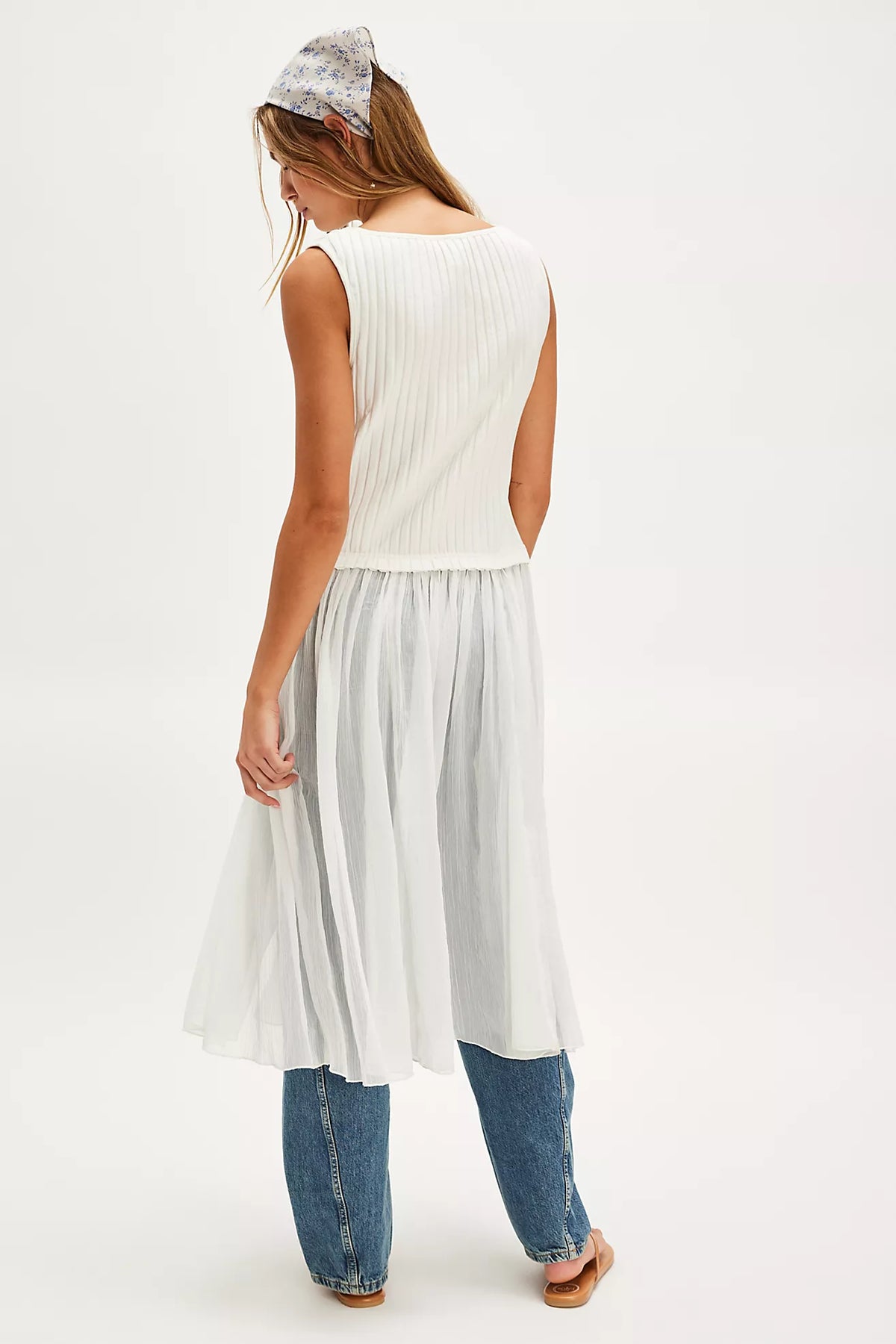 Twice as Nice Maxi Top in Ivory