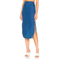 Donegal Unforgettable Midi Skirt in Medium Wash 1977 - 12