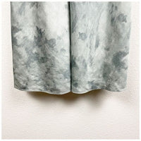 Watercolor Marble Silk-Satin Cami Midi Dress