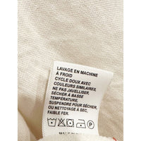 Palermo Embroidered Linen Blouse in Crème - XS