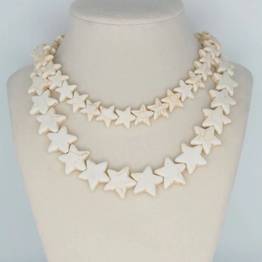 Sea Star Necklace - Coconut
