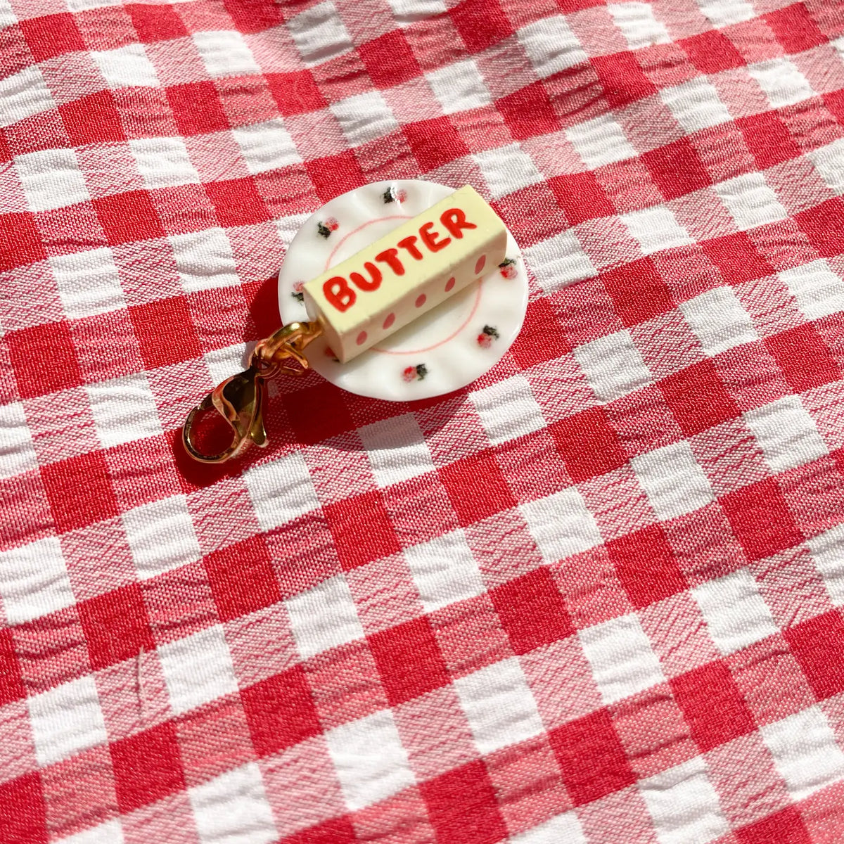 Unsalted Butter Bag Charm