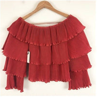 Zayn Top in Cherry Size Medium
