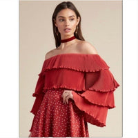 Zayn Top in Cherry Size Medium