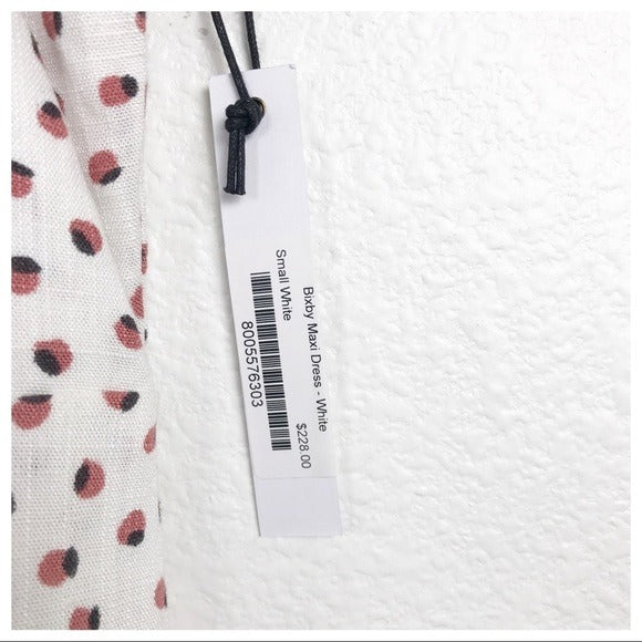 Hola Bixby Maxi Dress in White - Small